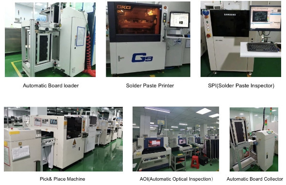 Shenzhen Bohuan Technical Service Co., Ltd. linea di produzione del fabbricante